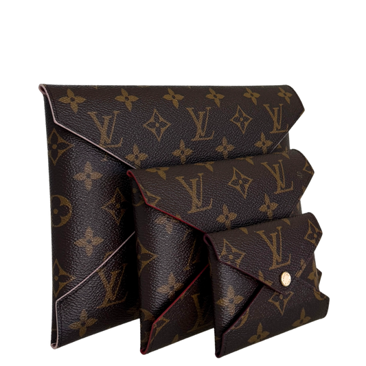 Louis Vuitton Kirigami Pochette Monogram Braun / neuwertig Louis Vuitton