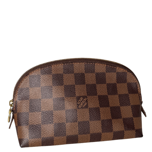 Louis Vuitton Cosmetic Pouch PM Damier Ebene / gut Louis Vuitton