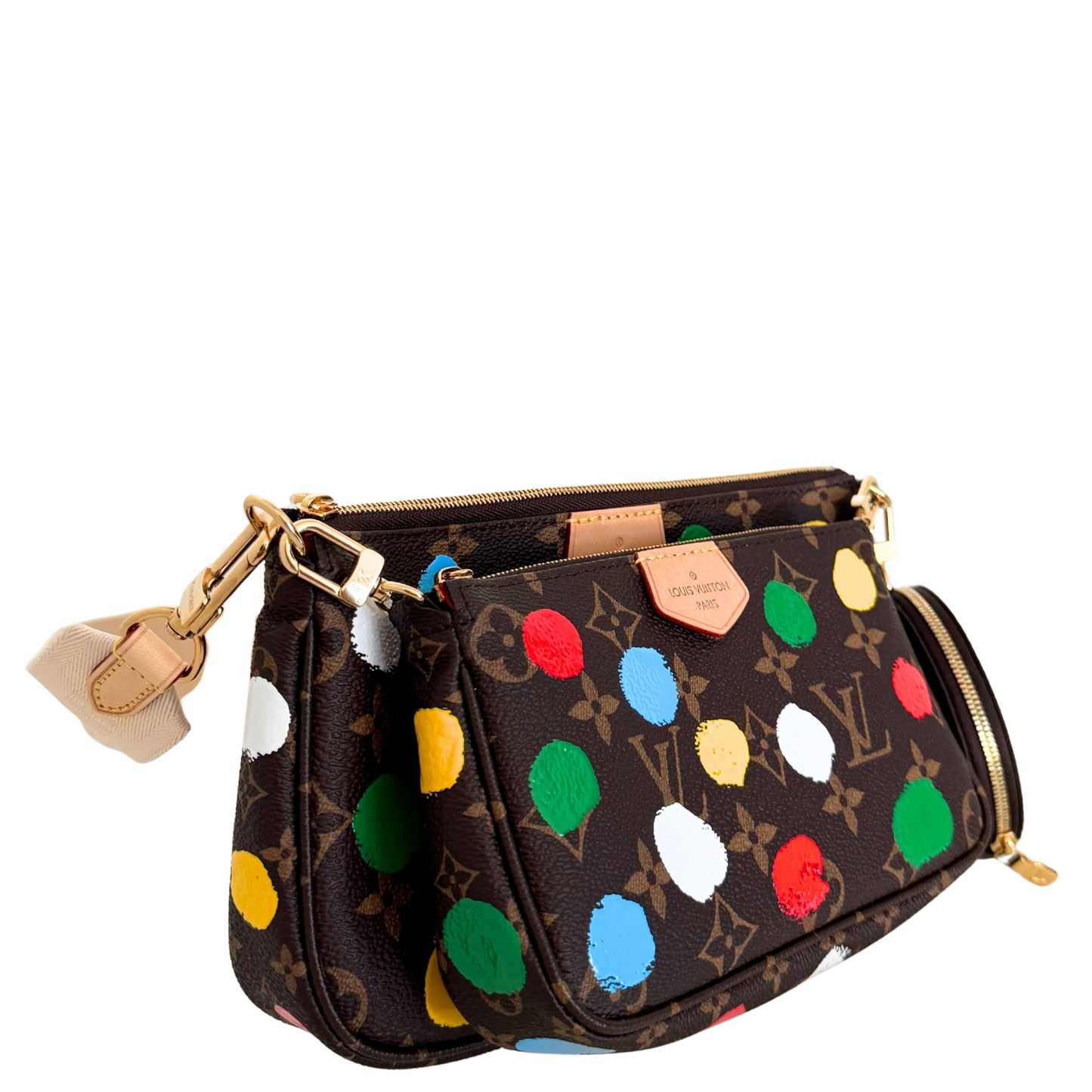 Louis Vuitton x Yayoi Kusama Multi Pochette Accessoires Monogram Multicolor / neuwertig Louis Vuitton