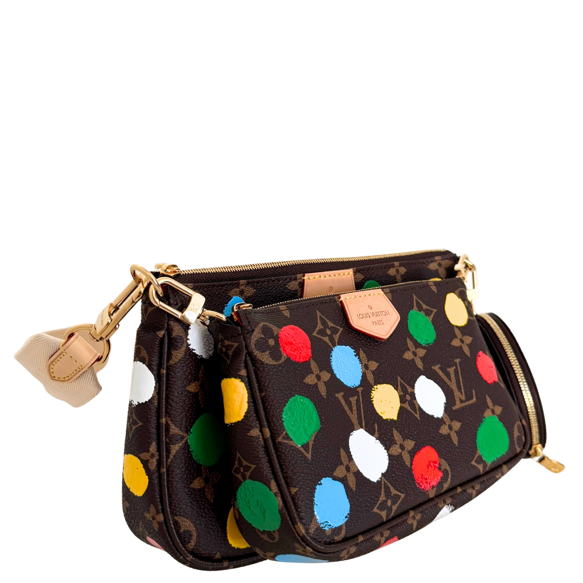 Louis Vuitton x Yayoi Kusama Multi Pochette Accessoires Monogram Multicolor / neuwertig Louis Vuitton