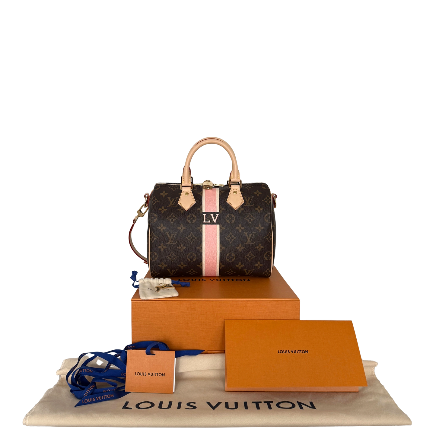 Louis Vuitton Speedy Bandoulière 25 Mon Monogram Braun Fullset / neuwertig Louis Vuitton