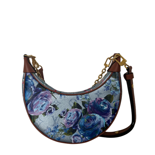 Louis Vuitton Metallic Monogram LV Garden Loop PM Blau / neuwertig Louis Vuitton