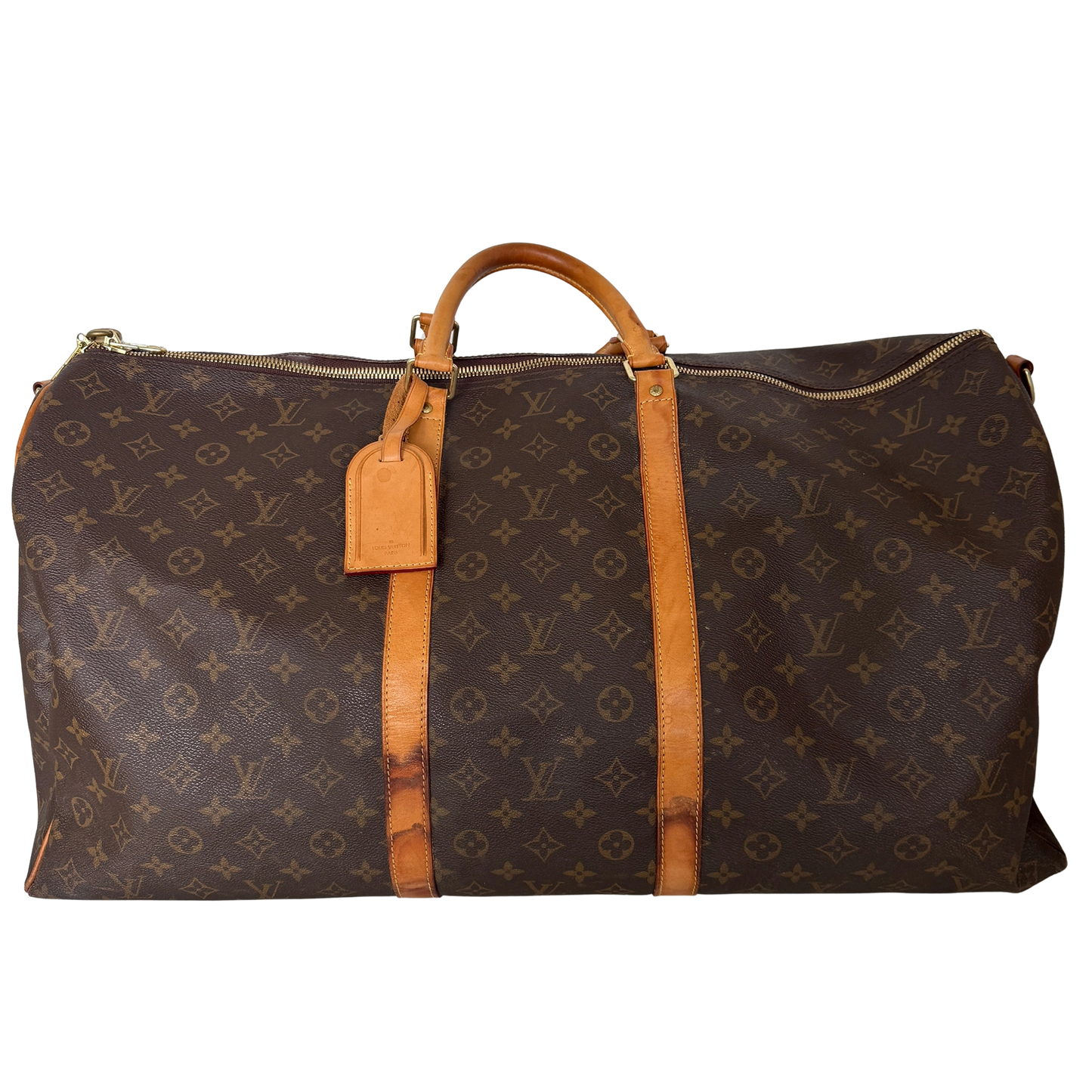 Louis Vuitton Monogram Keepall 60 / akzeptabel Louis Vuitton