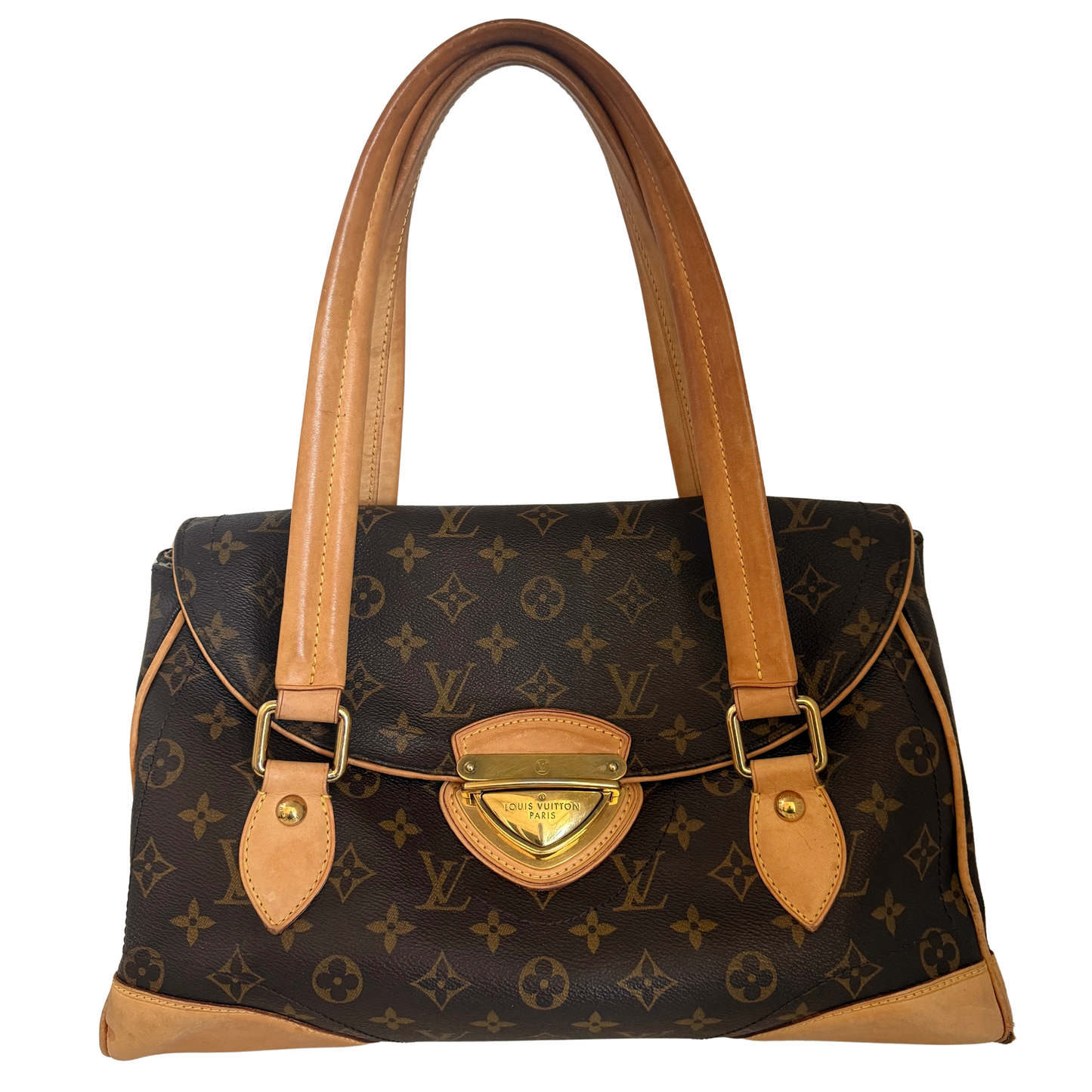 Louis Vuitton Monogram Beverly Tasche / akzeptabel Louis Vuitton