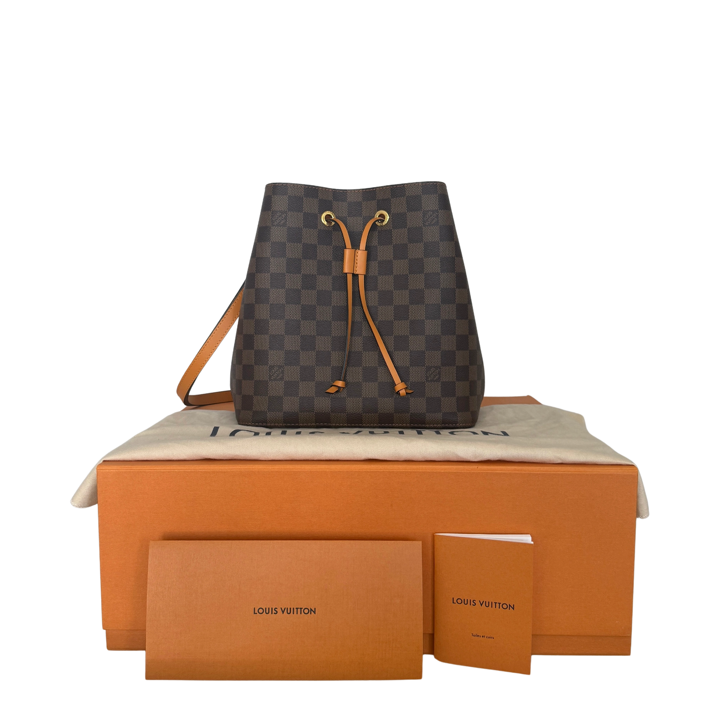 Louis Vuitton NéoNoé Damier EbeneMM Braun N40213 / neuwertig Louis Vuitton