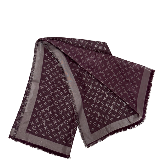 Louis Vuitton Monogram Shine Tuch Lila / neuwertig Louis Vuitton