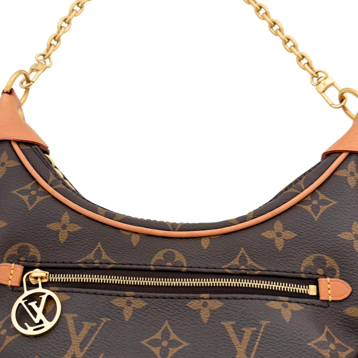 Louis Vuitton Loop PM Monogram Canvas M81098 Braun / sehr gut Louis Vuitton
