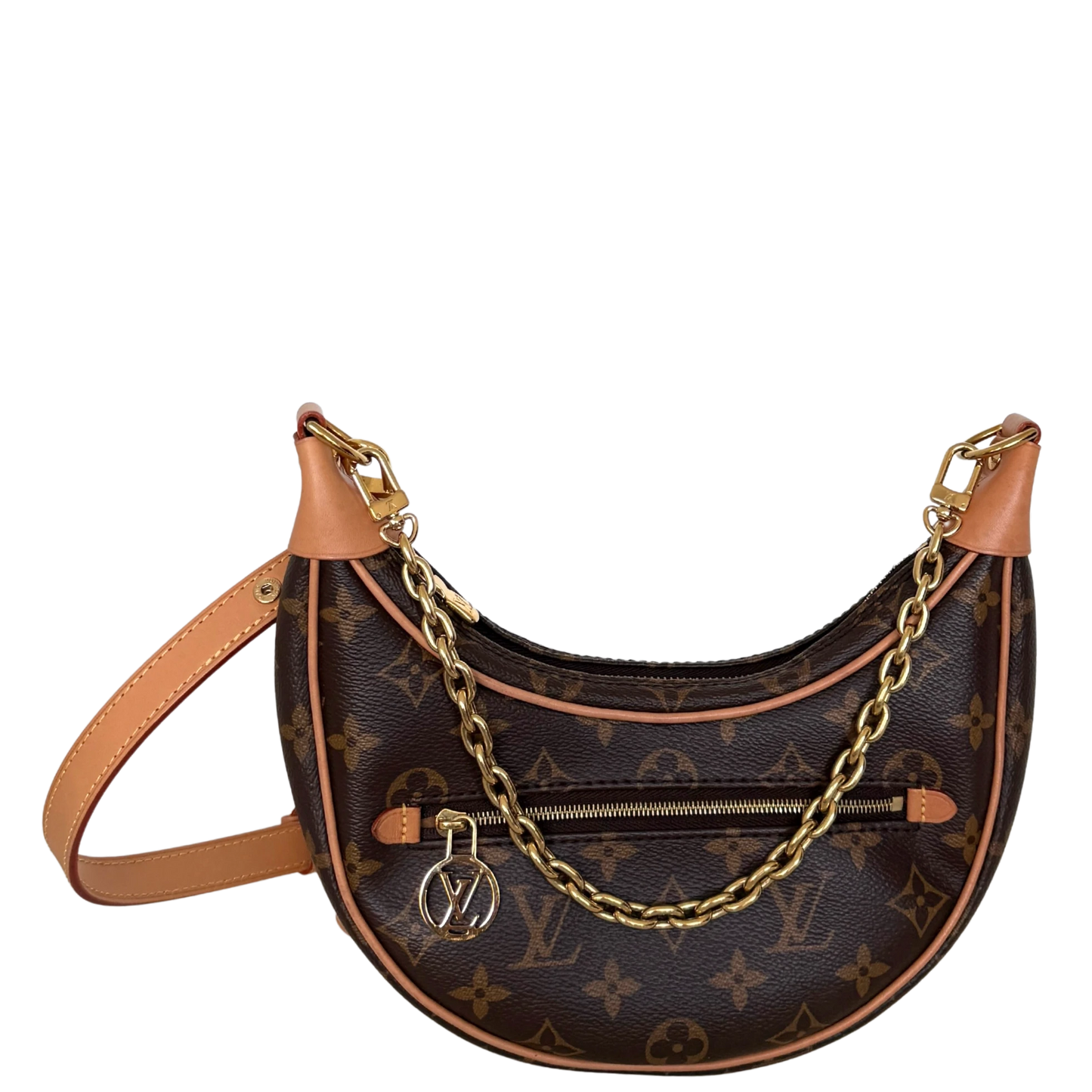 Louis Vuitton Loop PM Monogram Canvas M81098 Braun / sehr gut Louis Vuitton