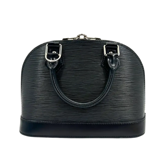 Louis Vuitton Alma BB Epi Leder schwarz / sehr gut Louis Vuitton