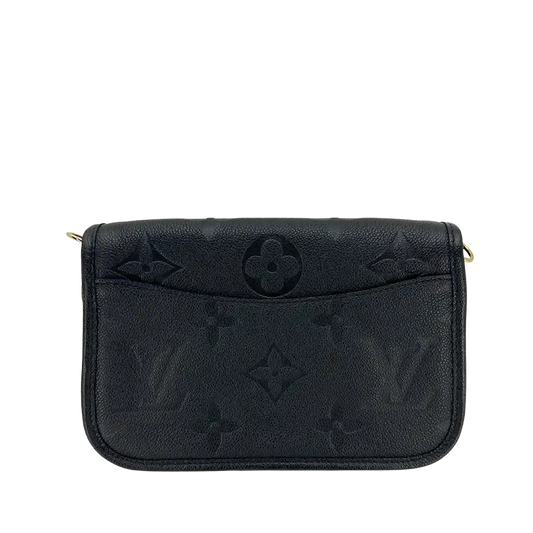 Louis Vuitton Diane PM Empreinte Leder/ schwarz M46389 Fullset / neuwertig Louis Vuitton