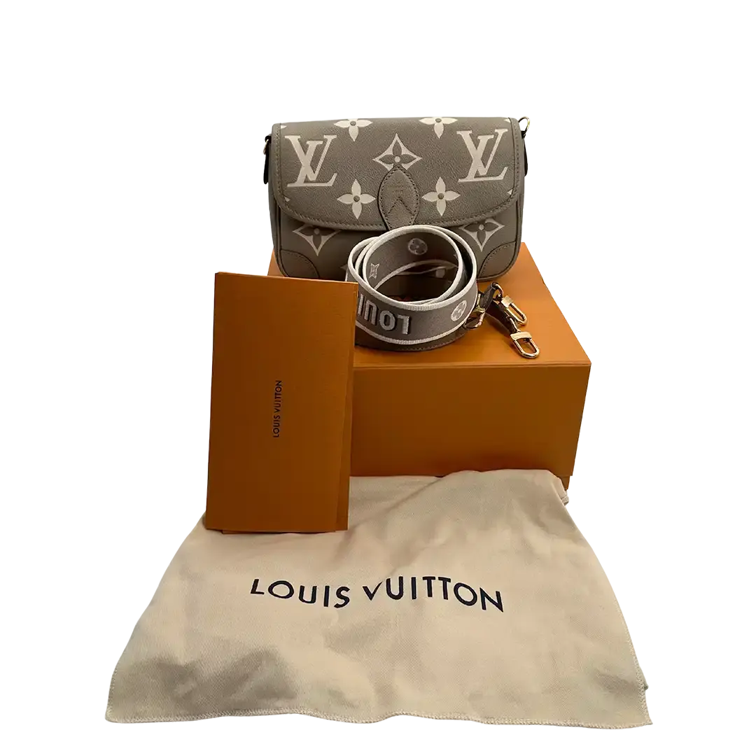 Louis Vuitton Diane PM Tourterelle / beige / créme M46583 Fullset / neuwertig Louis Vuitton