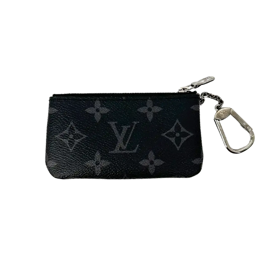 Louis Vuitton Key Pouch Monogram Eclipse M80905 / sehr gut Louis Vuitton