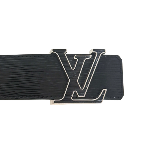 Louis Vuitton LV Intitiales Epi Electric Gürtel Schwarz / sehr gut Louis Vuitton