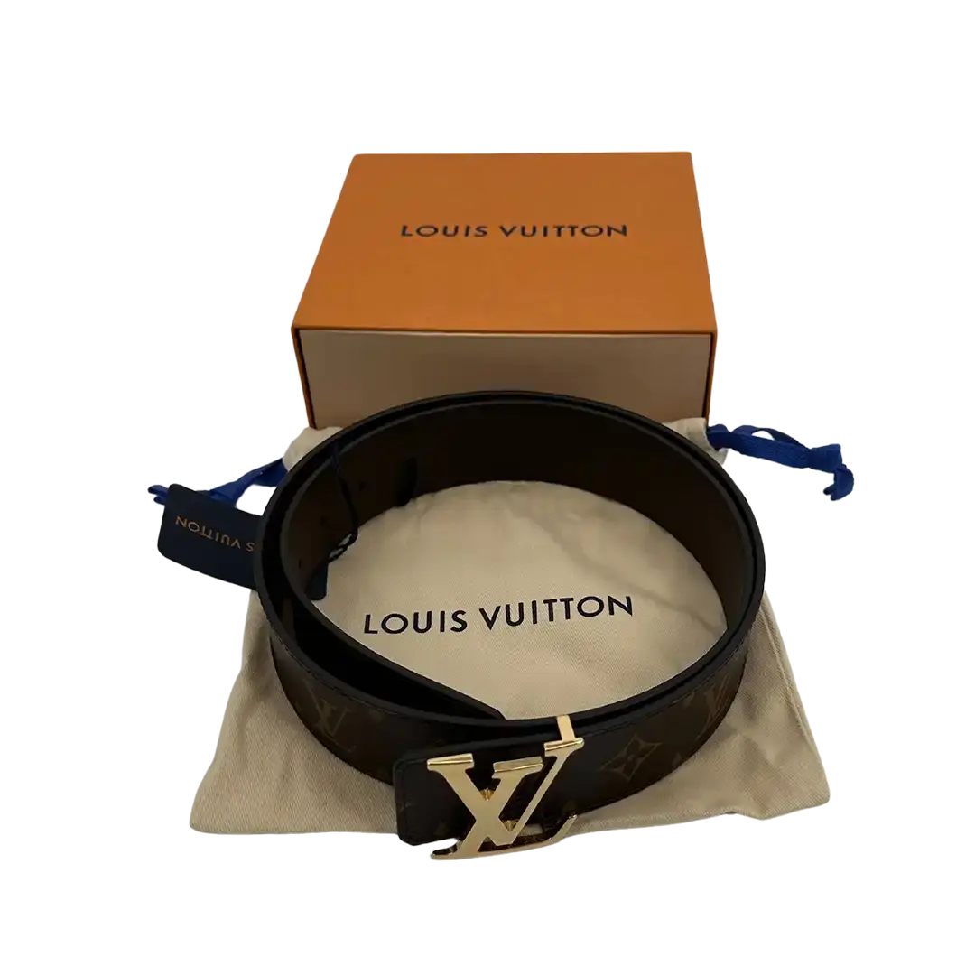 Louis Vuitton M0323U LV Initiales Wendegürtel 40 mm und 90cm braun / ungetragen Louis Vuitton