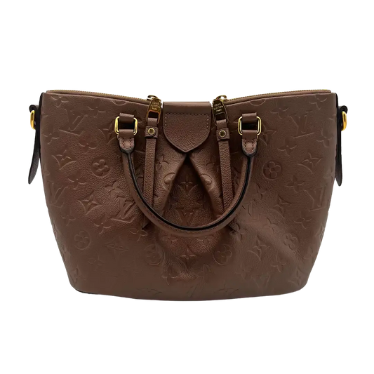 Louis Vuitton Mazarine PM Empreinte Leder taupe/braun Louis Vuitton