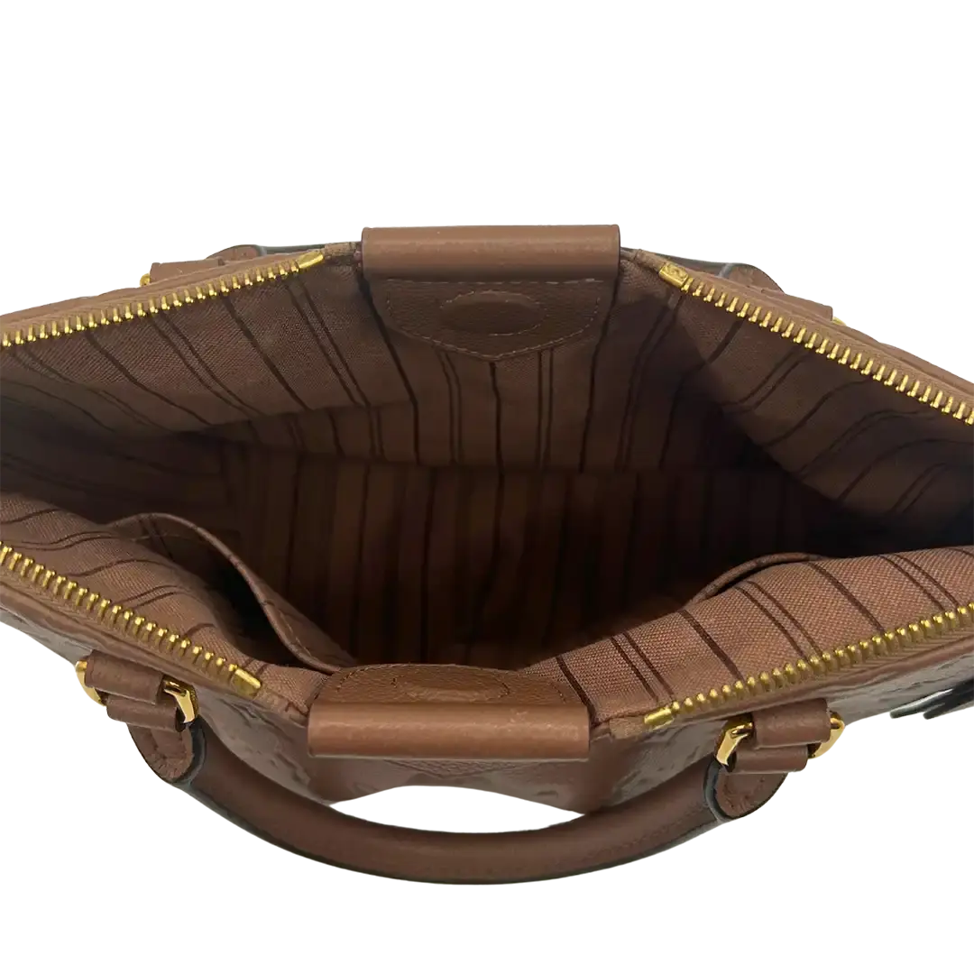 Louis Vuitton Mazarine PM Empreinte Leder taupe/braun Louis Vuitton