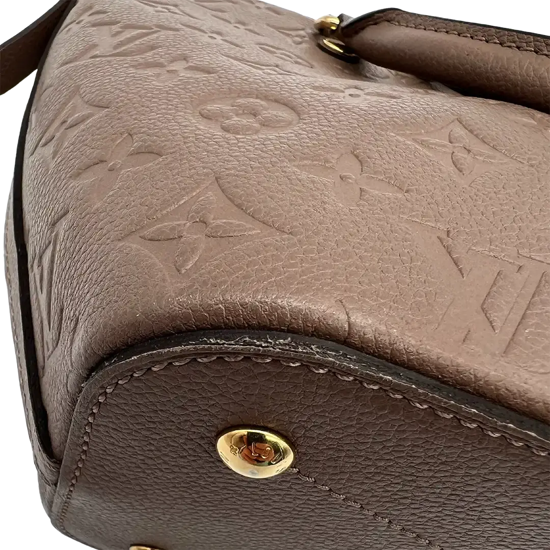 Louis Vuitton Mazarine PM Empreinte Leder taupe/braun Louis Vuitton