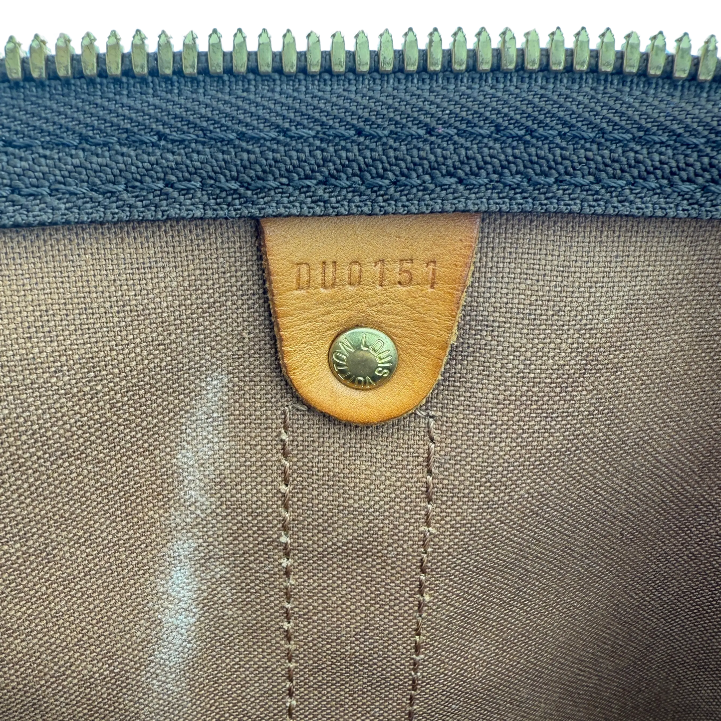 Louis Vuitton Monogram Keepall 60 / akzeptabel Louis Vuitton