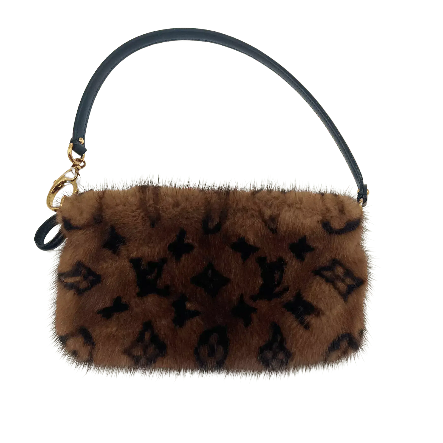Louis Vuitton Monogram Mink Milla Pochette Vision Gold 2009 Echtheitscheck