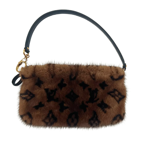 Louis Vuitton Monogram Mink Milla Pochette Vision Gold 2009 Echtheitscheck