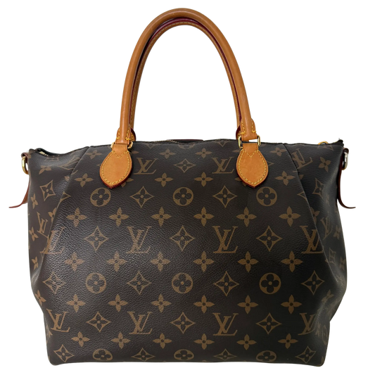 Louis Vuitton Monogram Turenne MM Braun / gut Louis Vuitton