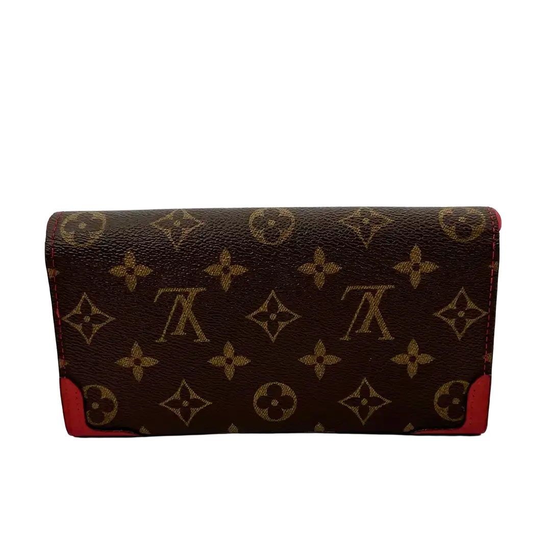 Louis Vuitton Monogramm Retiro Portefeuille Sarah Geldbörse M61184 / sehr gut Louis Vuitton