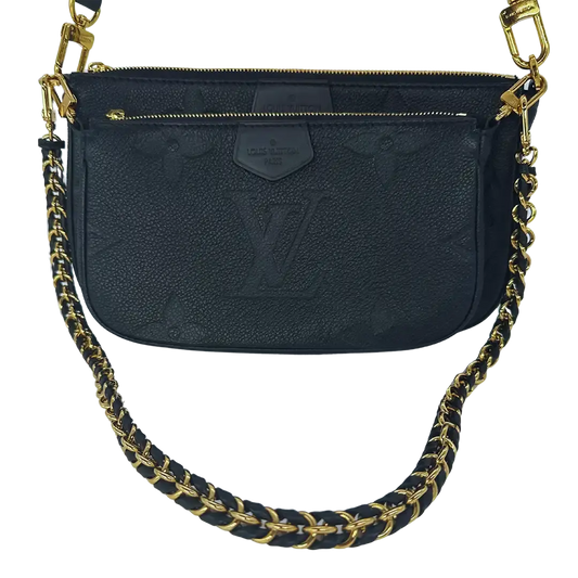 Louis Vuitton Multi Pochette Accessoires Empreinte Leder M80399 / neuwertig Louis Vuitton