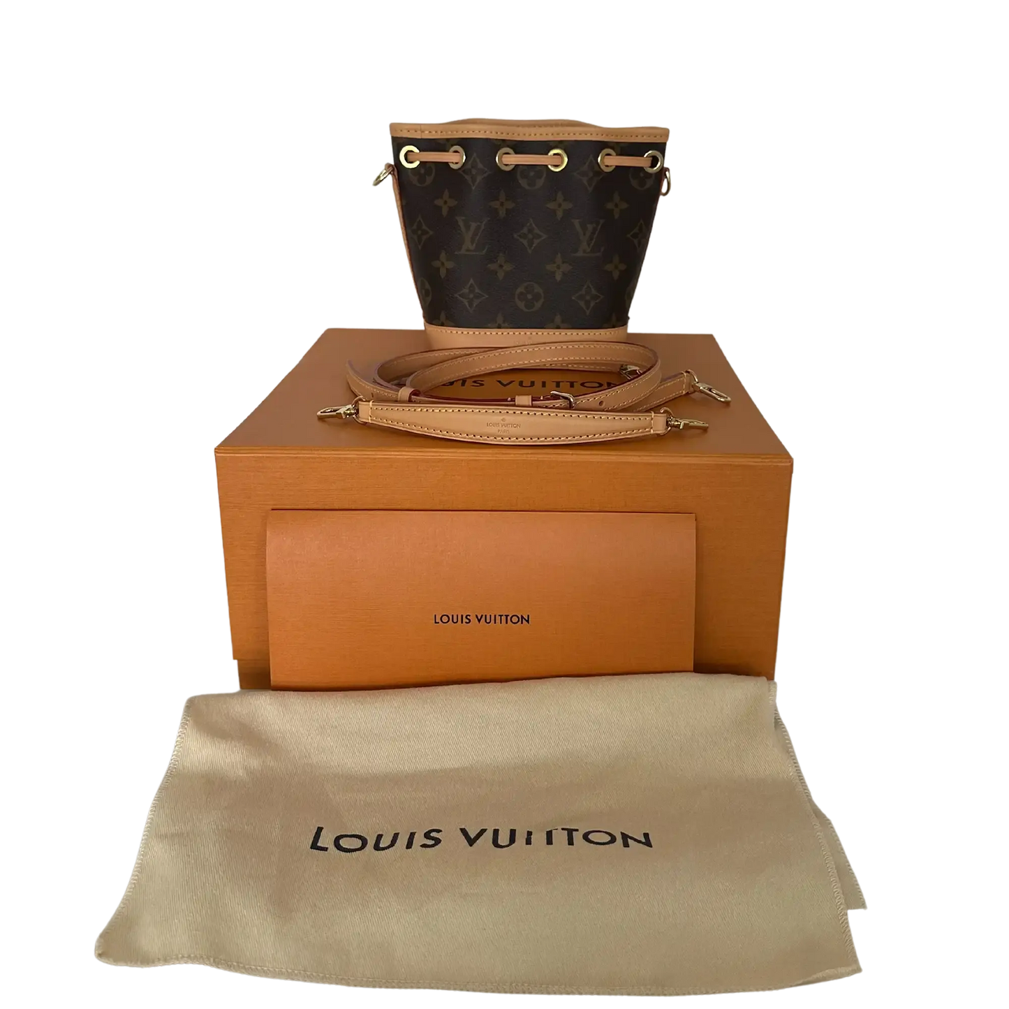 Louis Vuitton Nano Noé Monogram Canvas 2024 M81266 Fullset / neuwertig Louis Vuitton