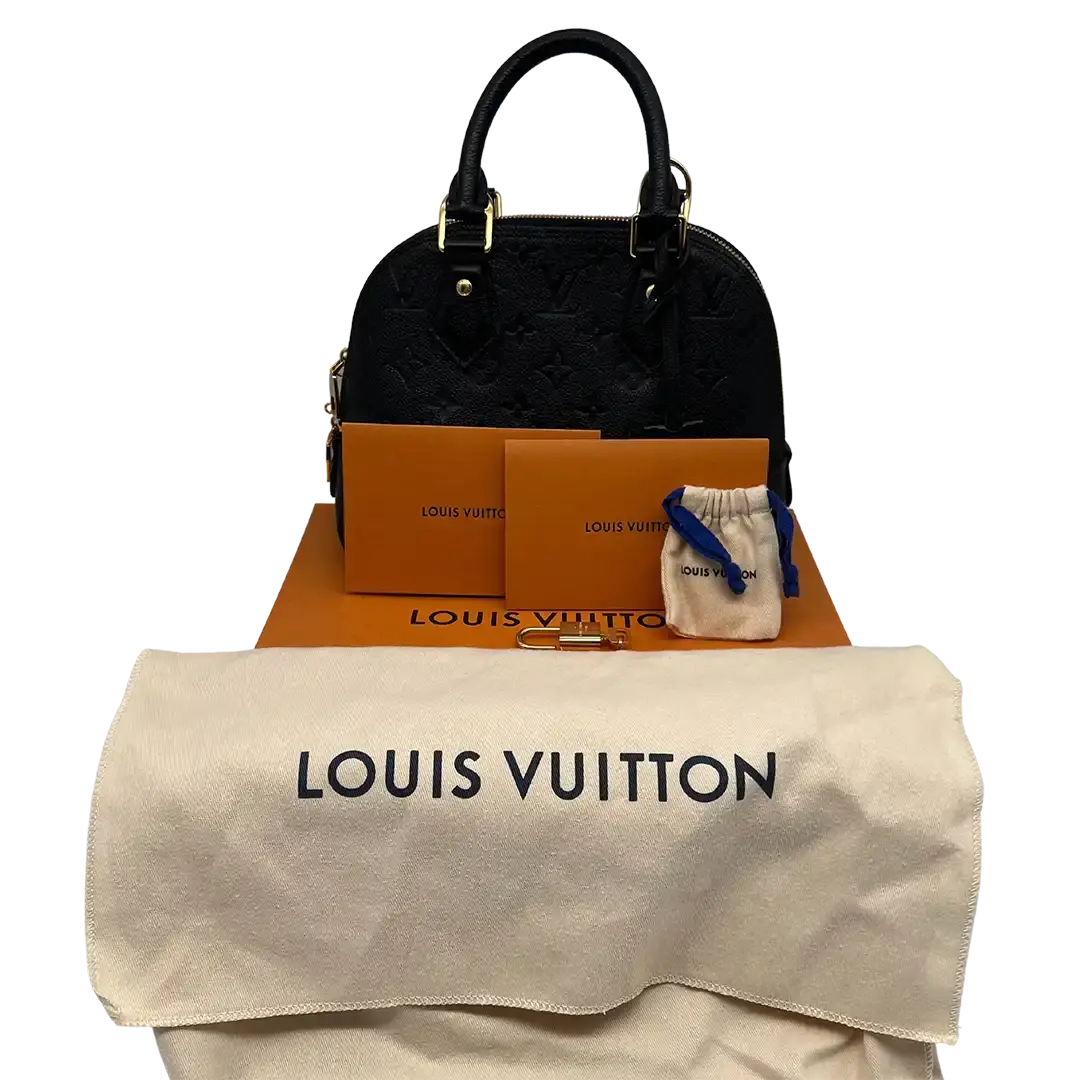 Louis Vuitton Néo Alma BB Monogram Empreinte Leder M44829 Fullset / sehr gut - Echtheitscheck