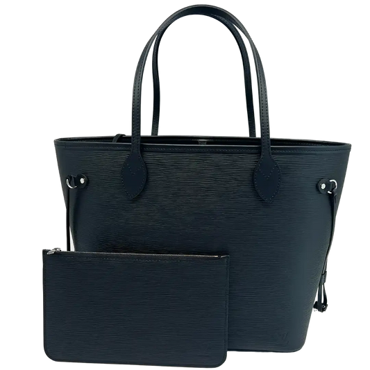 Louis Vuitton Neverfull EPI Leder schwarz inkl. Pochette Louis Vuitton