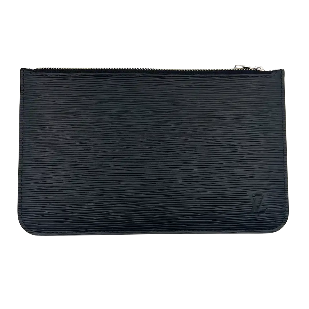 Louis Vuitton Neverfull EPI Leder schwarz inkl. Pochette Louis Vuitton