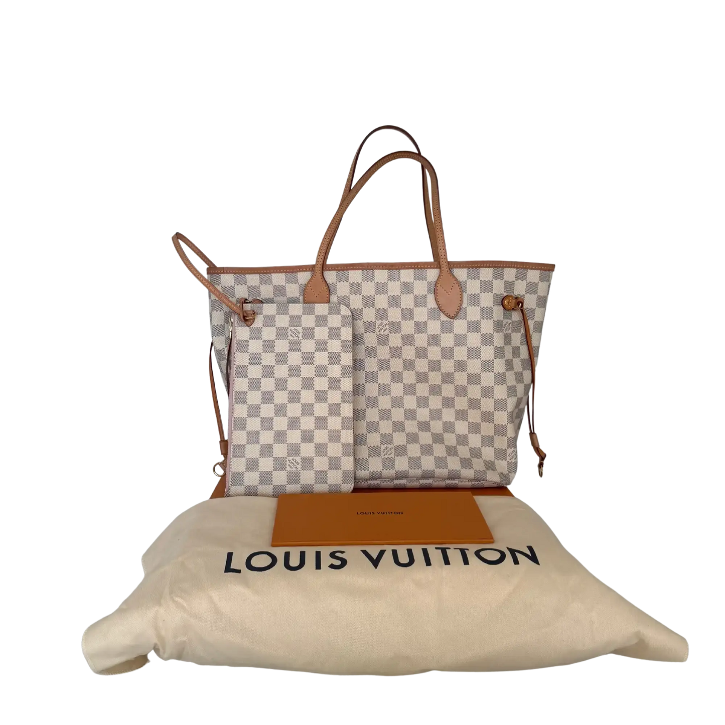 Louis Vuitton Neverfull MM Damier Azur 2019 / sehr gut Louis Vuitton
