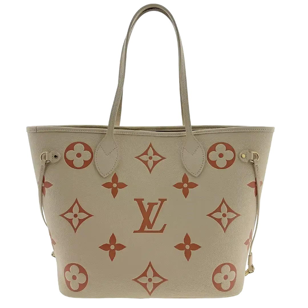 Louis Vuitton Neverfull MM Leder Reme Rose Trianon M21579 sehr