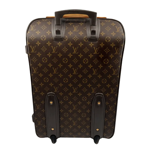 Louis Vuitton Pégase 55 Monogram Canvas Braun Echtheitscheck