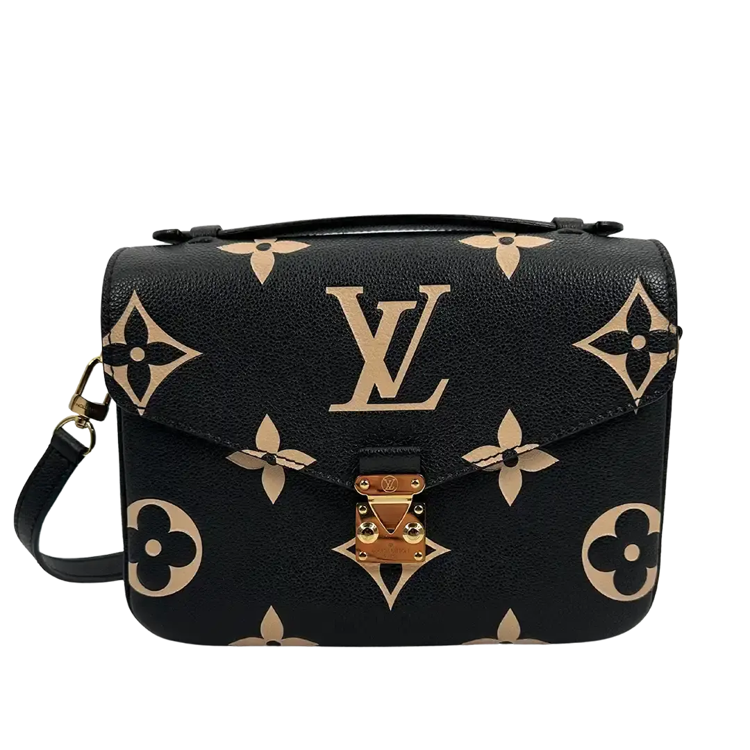 Louis Vuitton Pochette Métis Empreinte Leder Bicolor Fullset