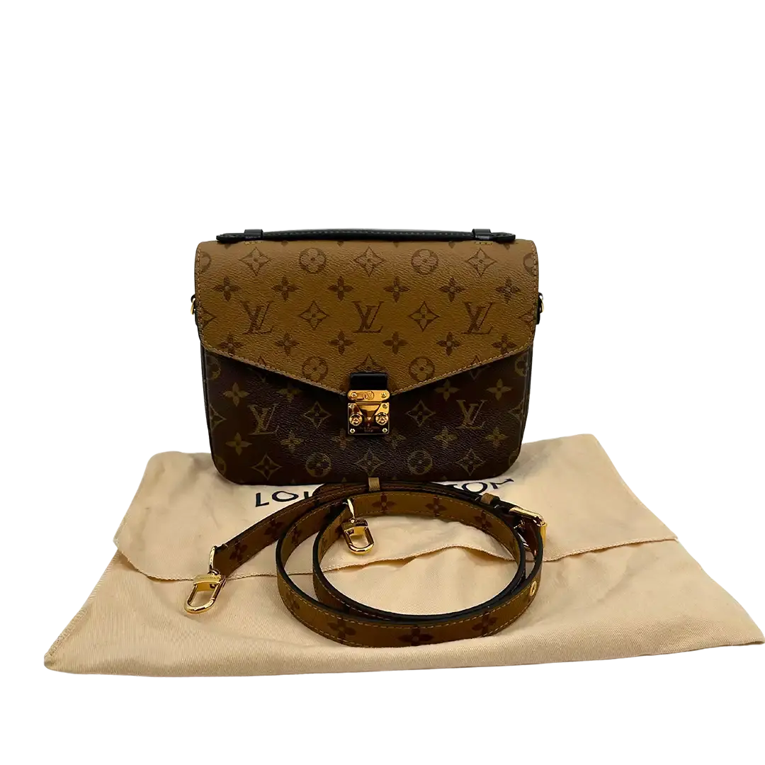 Louis Vuitton Pochette Métis Monogram Reverse / sehr gut Louis Vuitton