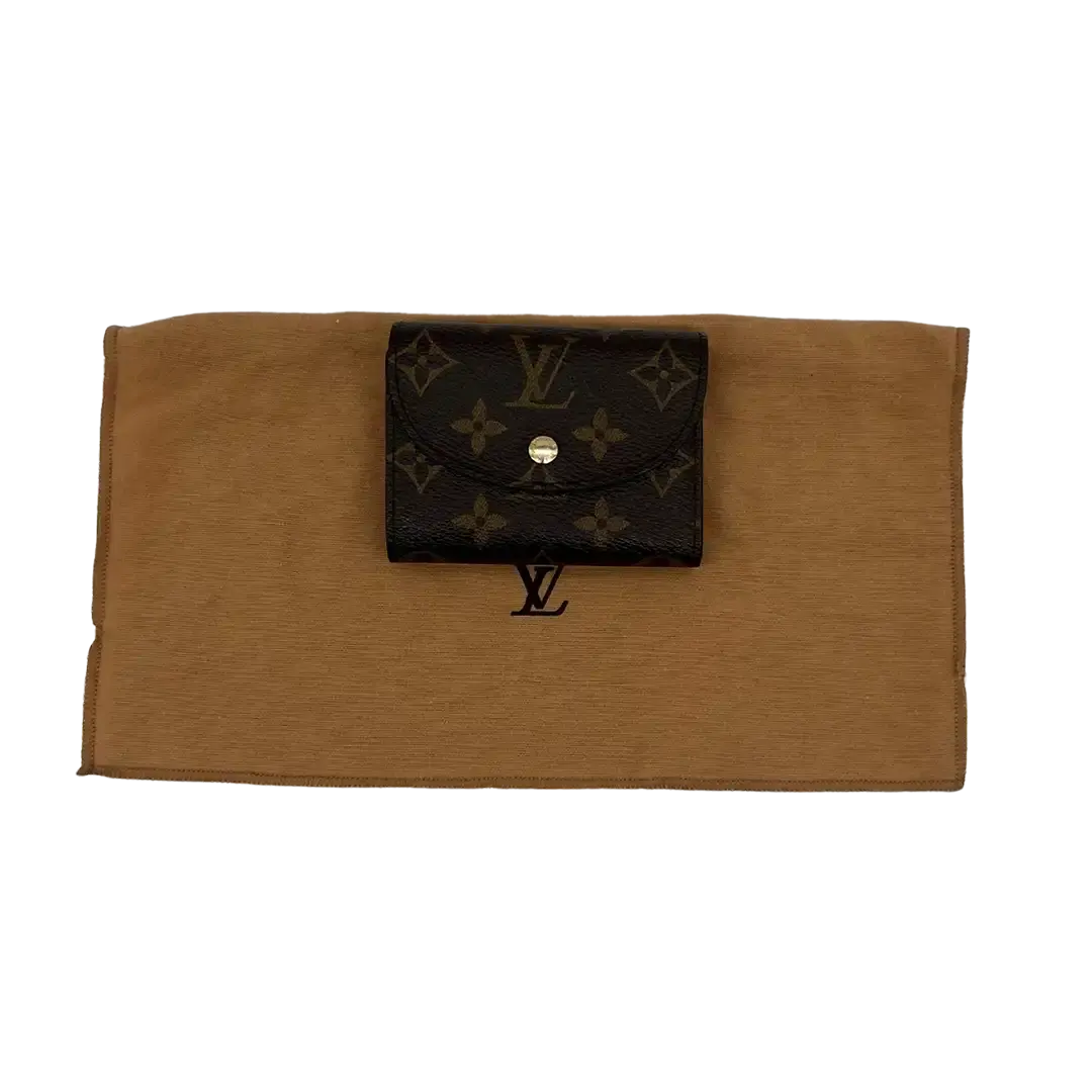 Louis Vuitton Portefeuille Helene Geldbörse Monogram Canvas / gut - Echtheitscheck
