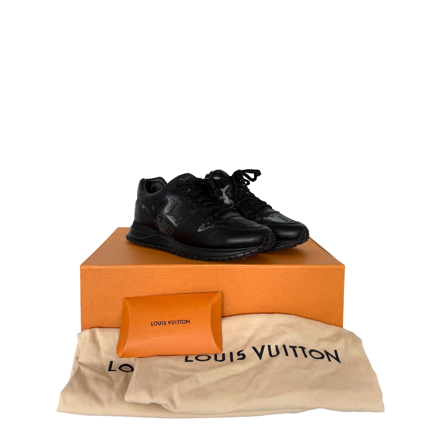 Louis Vuitton Runaway Sneaker schwarz Größe 39 / sehr guter Zustand Louis Vuitton