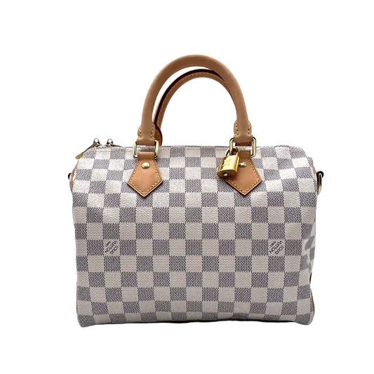 Louis Vuitton Speedy 25 Damier Azur hinten