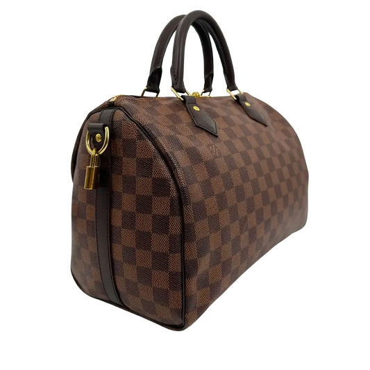 Louis Vuitton Speedy 30 Bandouliere Damier Ebene 2021 / sehr gut Louis Vuitton