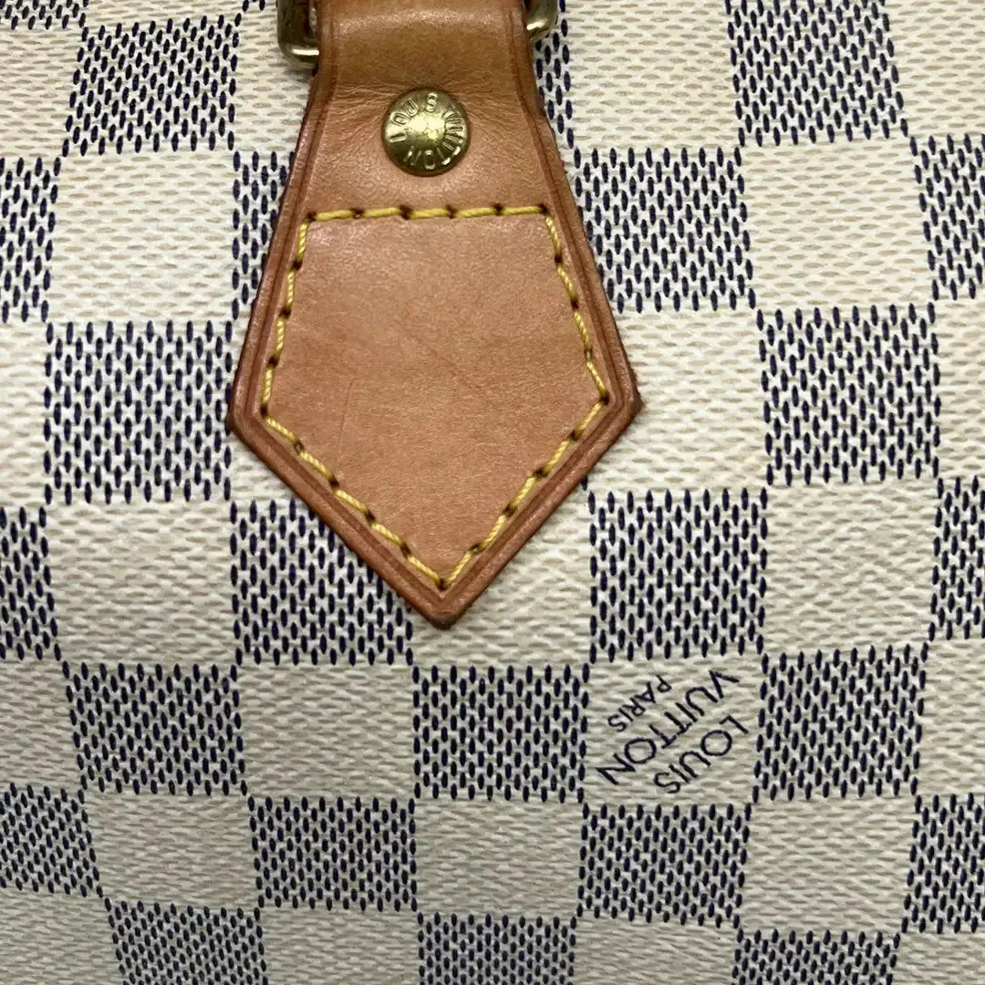 Louis Vuitton Speedy 25 Damier Azur 2011 Akzeptabel Louis Vuitton
