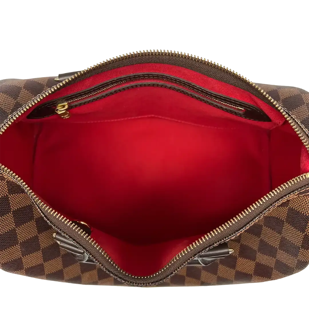 Louis Vuitton Speedy 30 Damier Ebene Canvas Tasche / sehr gut Echtheitscheck
