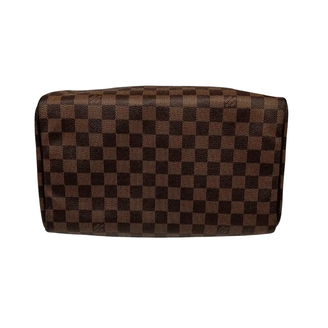 Louis Vuitton Speedy 30 Damier Ebene Canvas Tasche / sehr gut Echtheitscheck