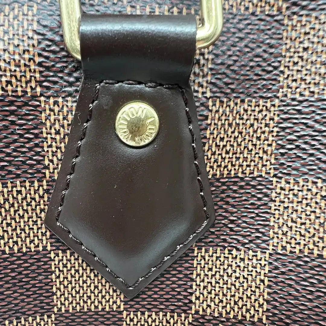 Louis Vuitton Speedy 30 Damier Ebene Canvas Tasche / sehr gut Echtheitscheck