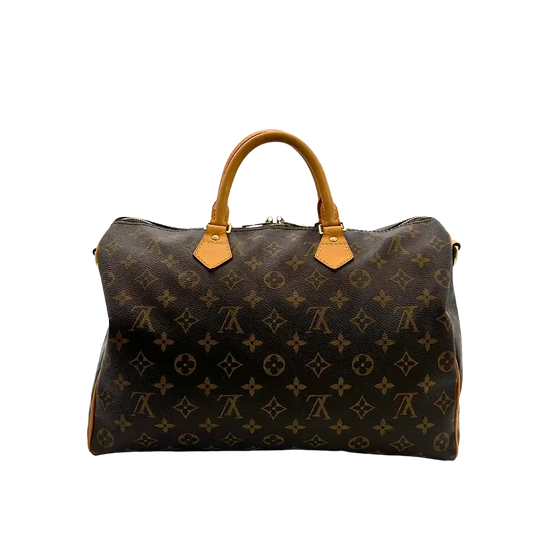 Louis Vuitton Speedy 35 Monogram Bandouliere M40392 Fullset / sehr gut Louis Vuitton