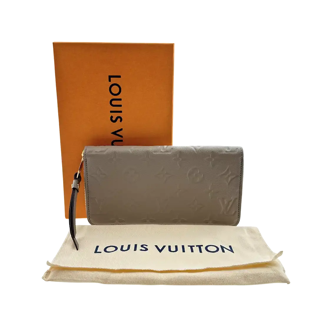 Louis Vuitton Zippy Geldbörse Empreinte Leder Tourerelle M69034 Fullset / ungetragen Louis Vuitton