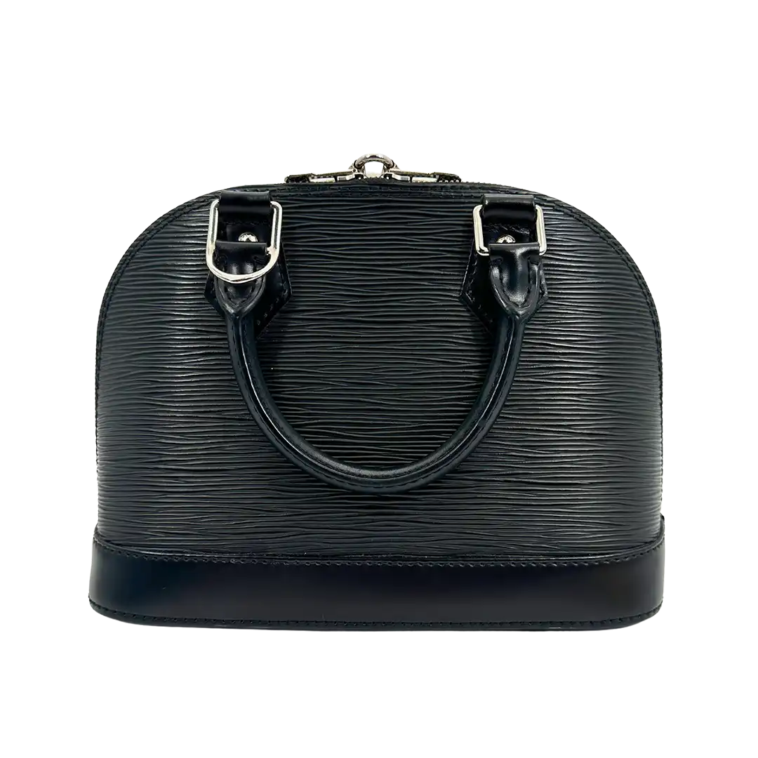 Louis Vuitton Alma BB Epi Leder schwarz / sehr gut Louis Vuitton