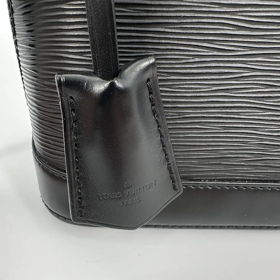 Louis Vuitton Alma BB Epi Leder schwarz / sehr gut Louis Vuitton