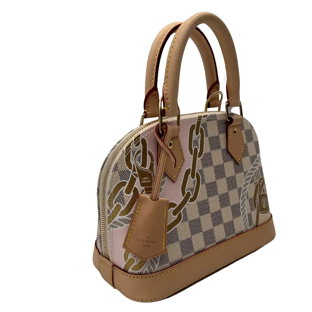 Louis Vuitton Alma BB Nautical Damier Azur N40472 Fullset / ungetragen Louis Vuitton