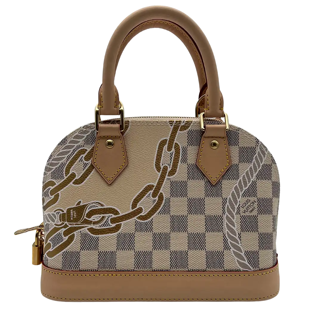 Louis Vuitton Alma BB Nautical Damier Azur N40472 Fullset / ungetragen Louis Vuitton